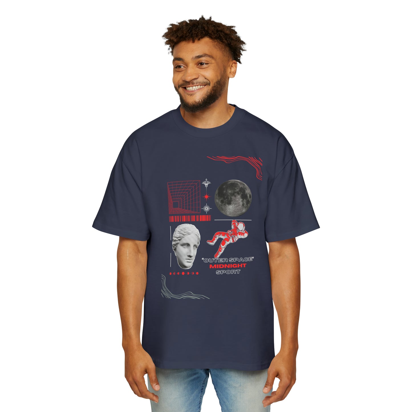 "Outer Space" Oversized Tee