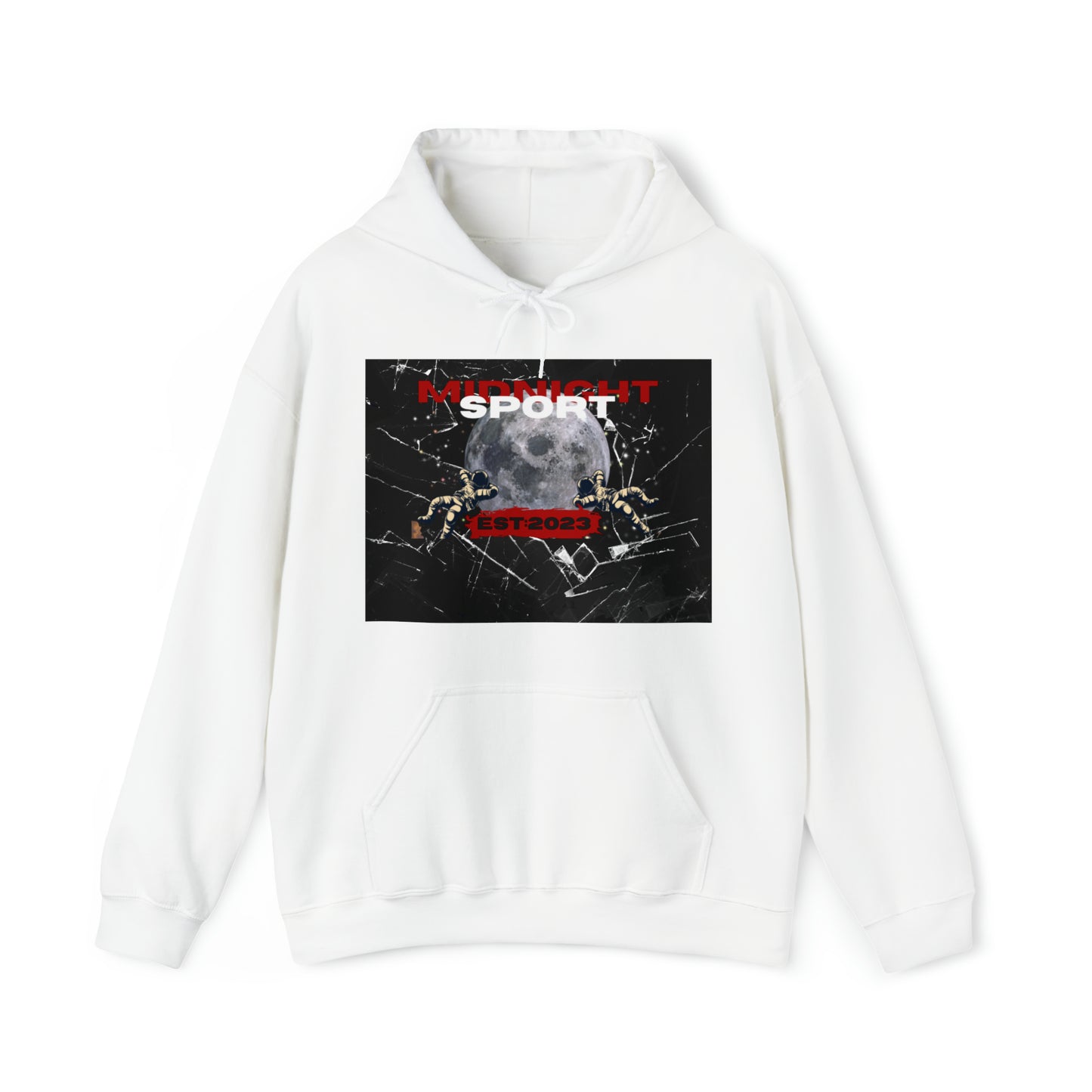 "Shattered Glass" Hooded Sweatshirt