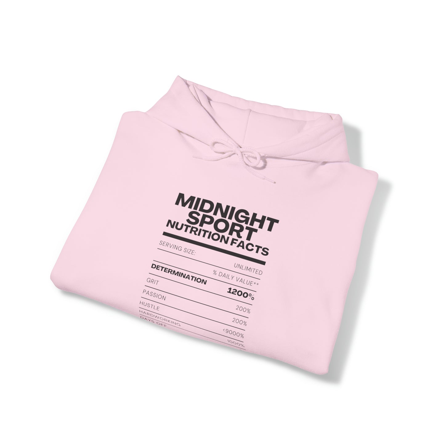“Nutrition Label” Hoodie