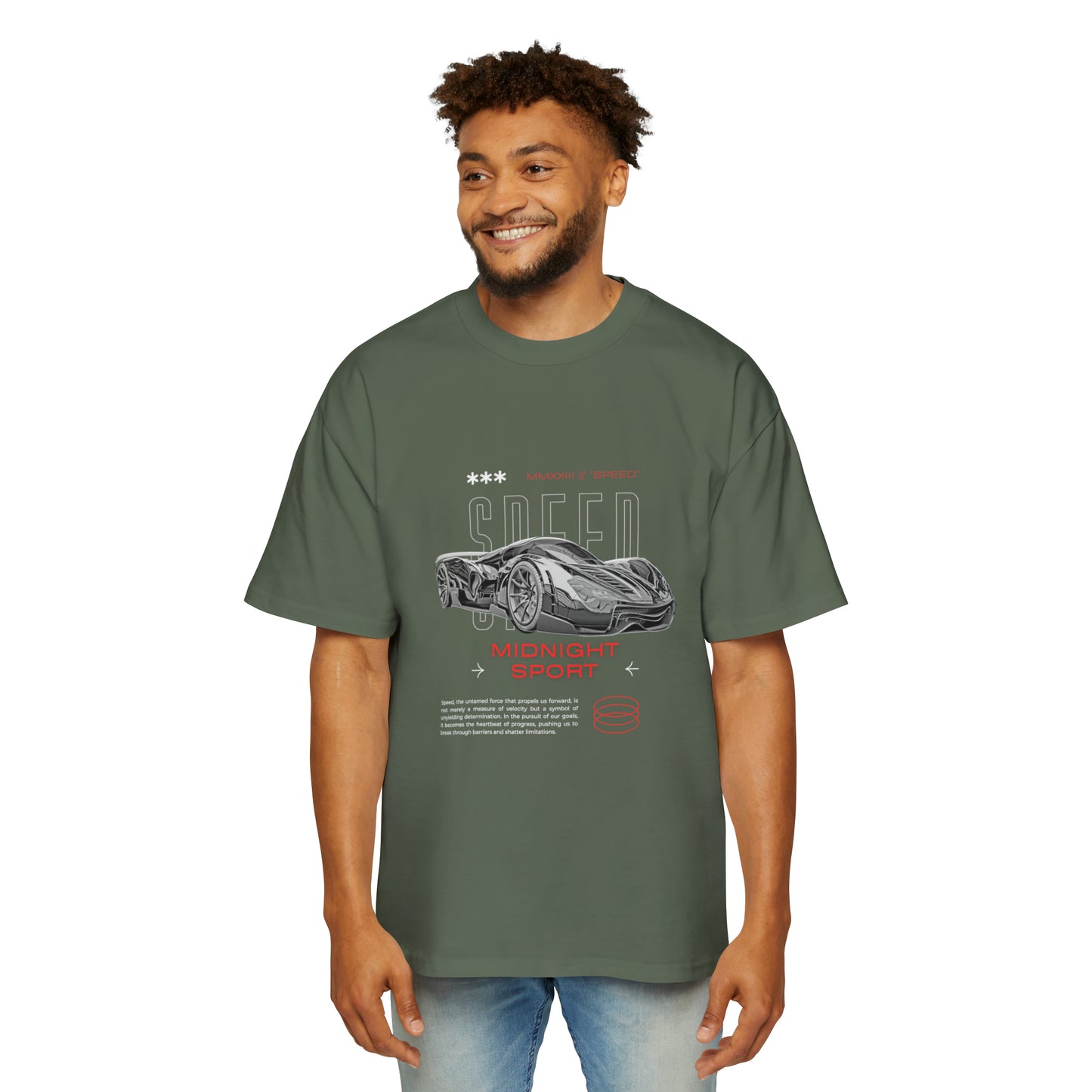 "Speed" Oversized Tee