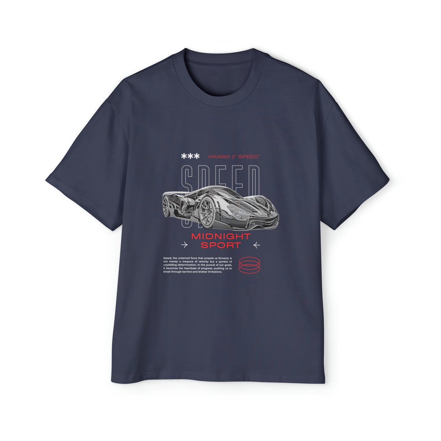 "Speed" Oversized Tee
