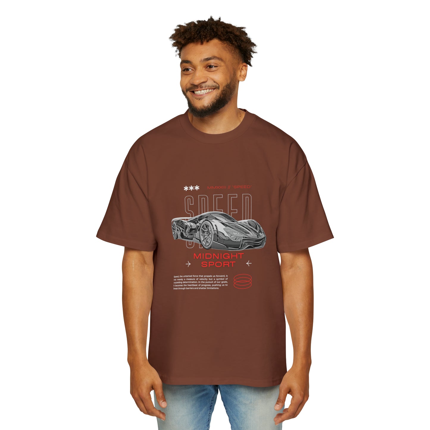 "Speed" Oversized Tee