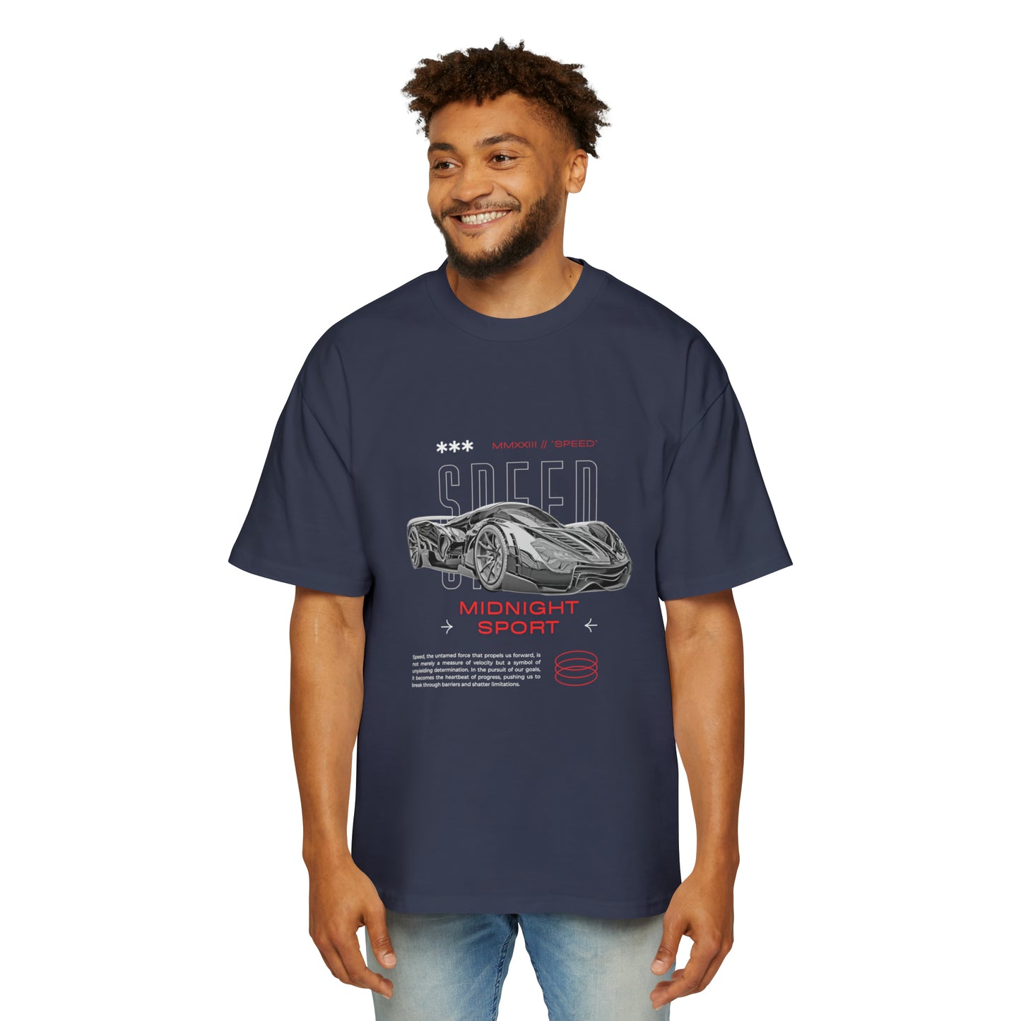 "Speed" Oversized Tee