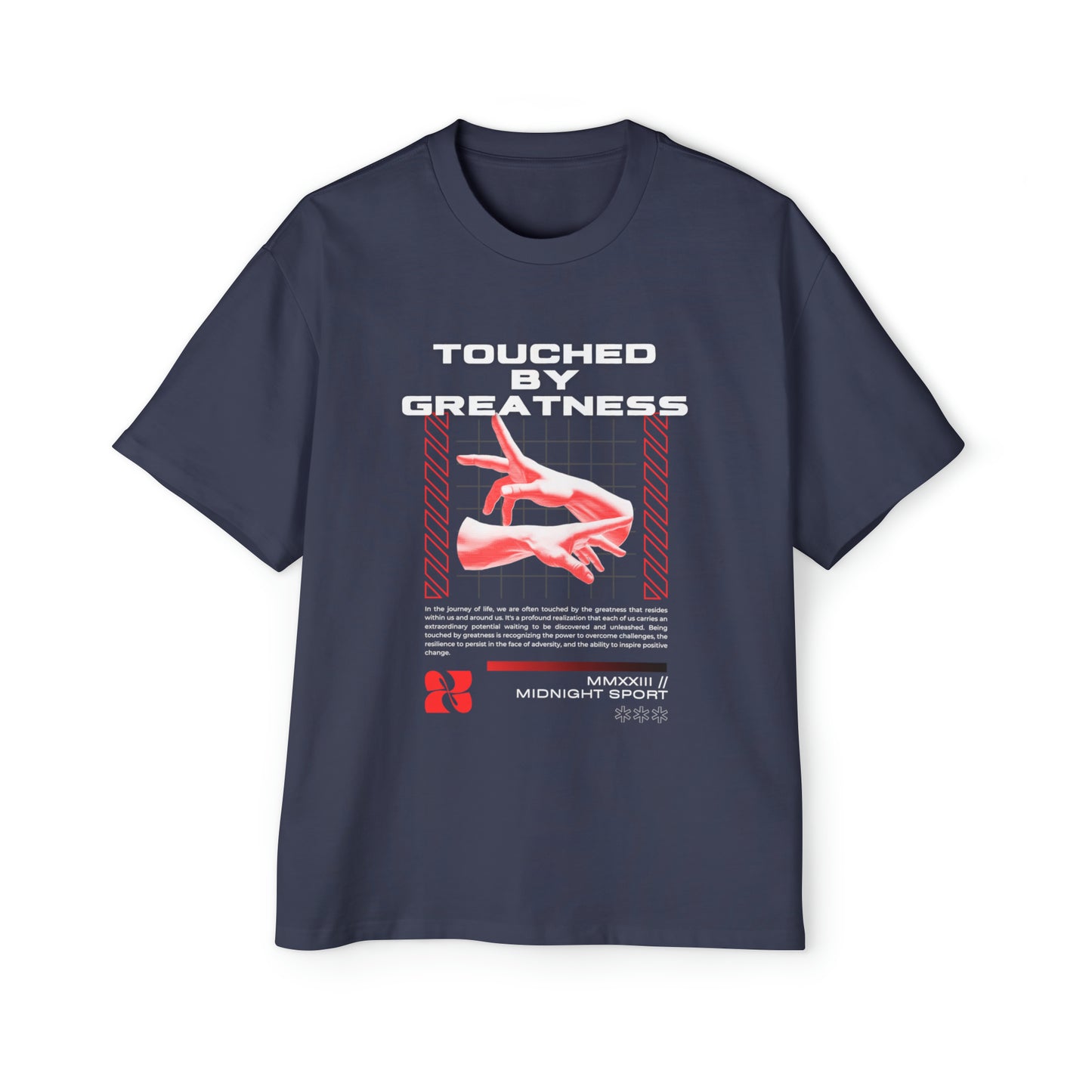 "Touched by Greatness" Oversized Tee