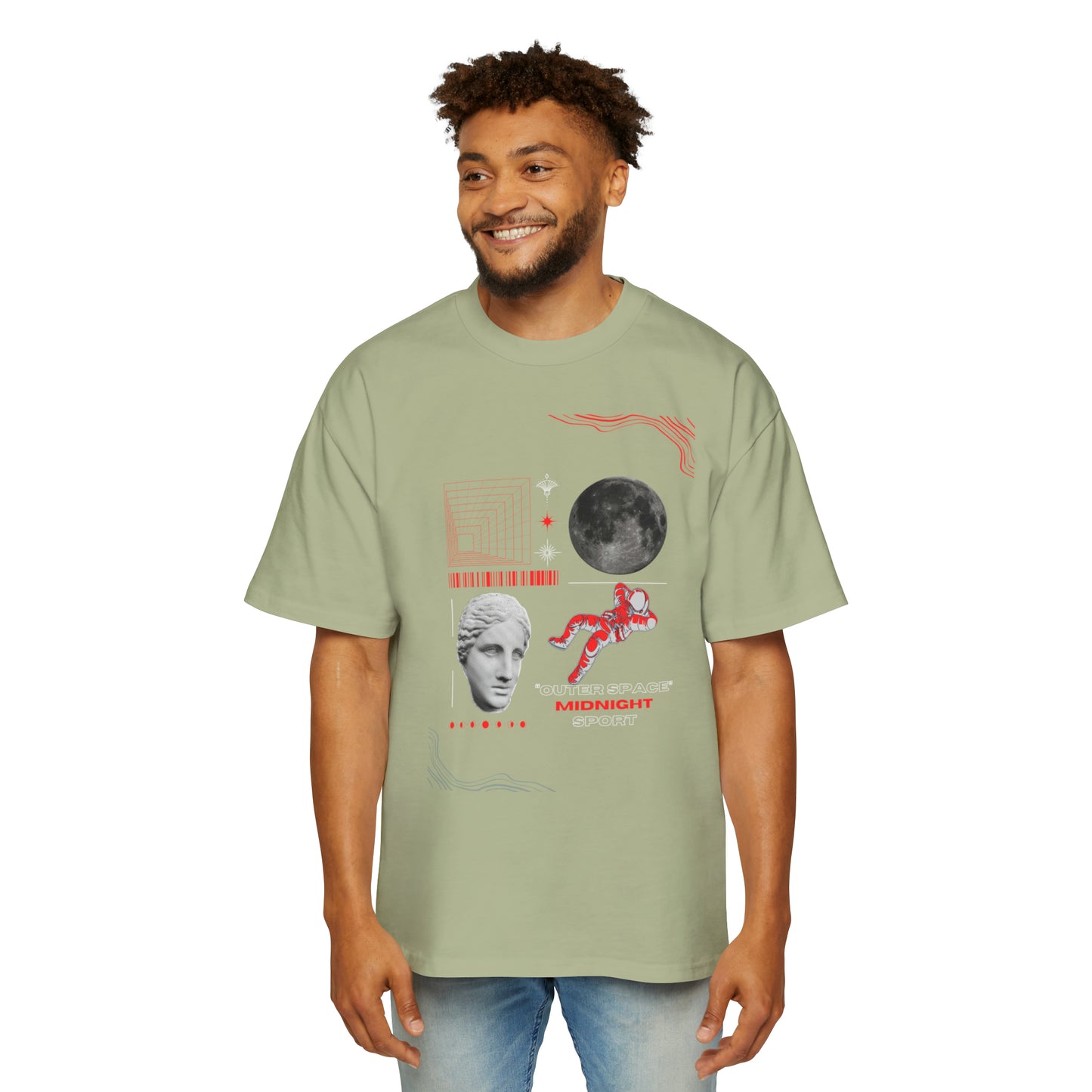 "Outer Space" Oversized Tee