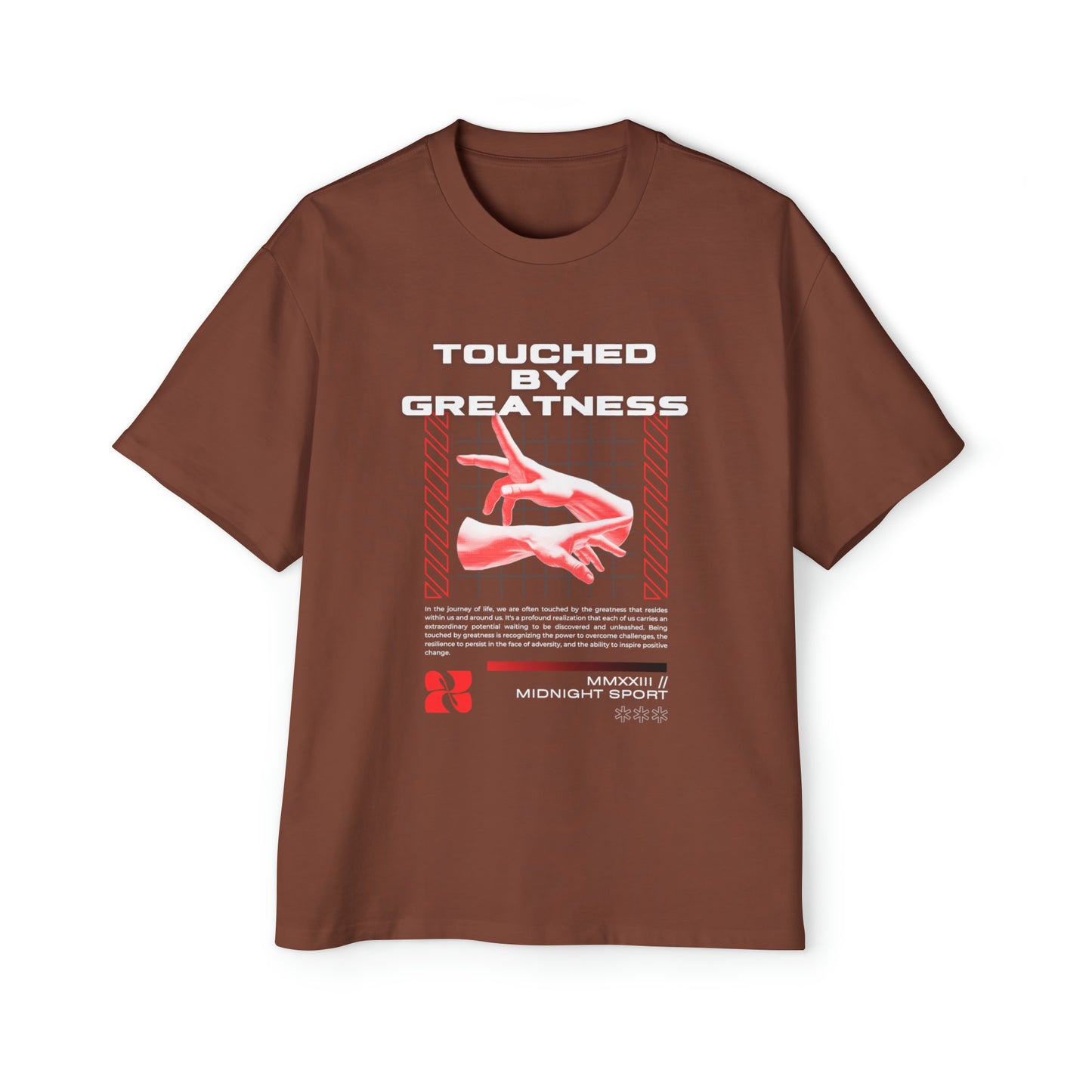 "Touched by Greatness" Oversized Tee
