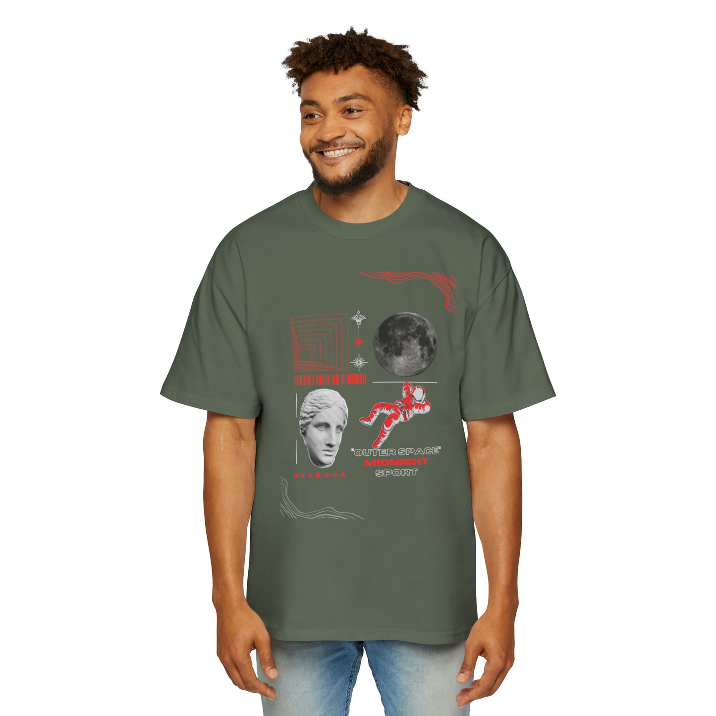 "Outer Space" Oversized Tee