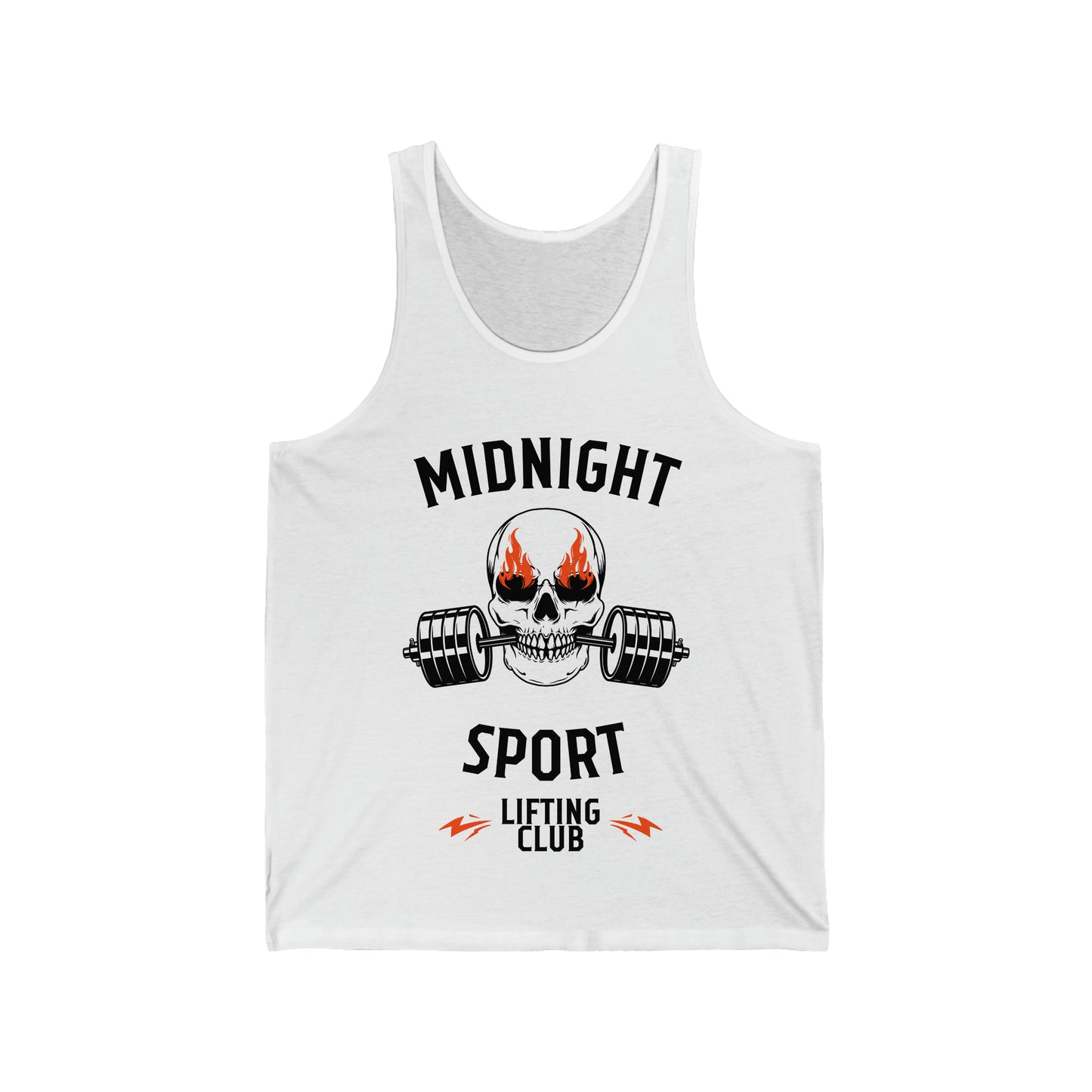 "Flaming Skull" Tank-Top