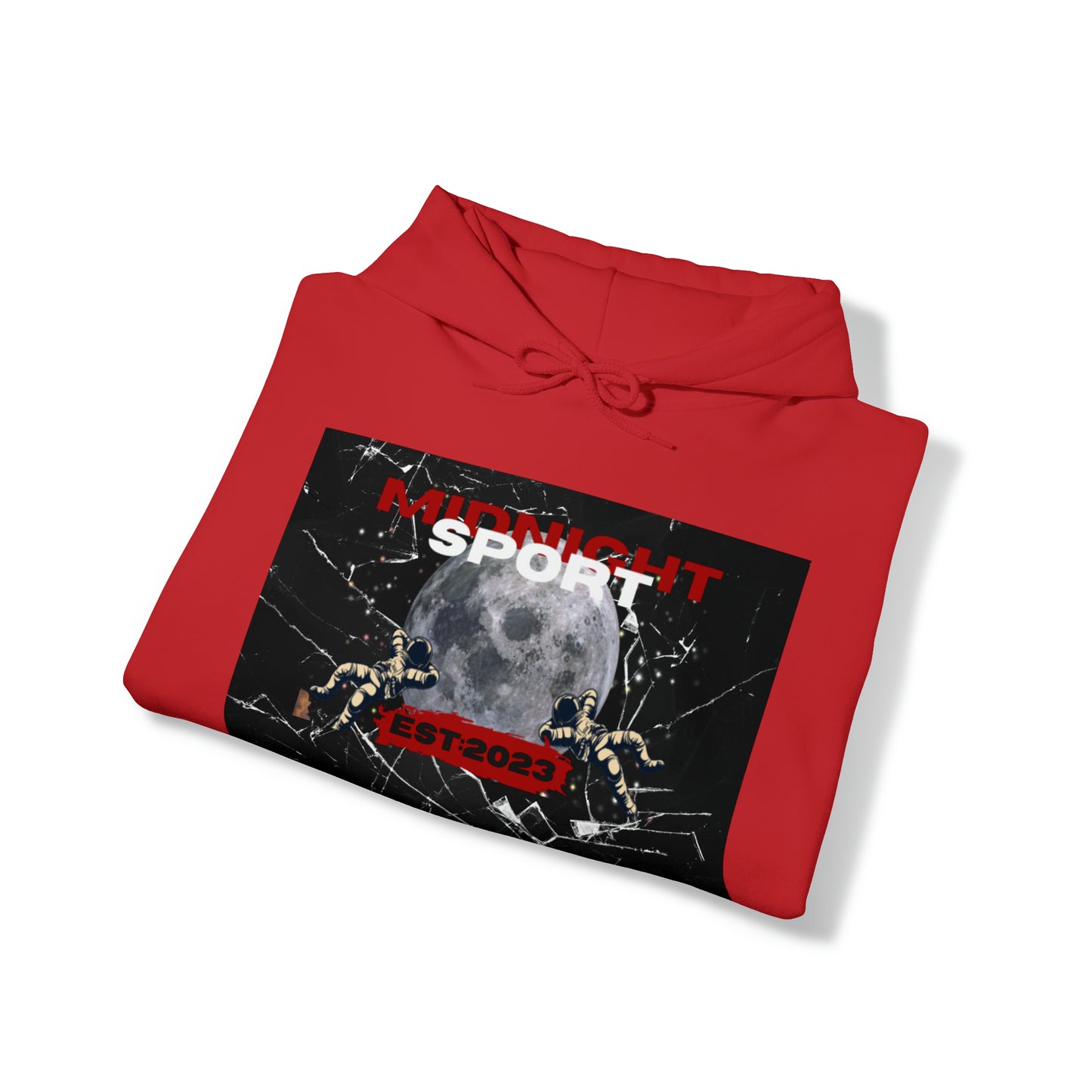 "Shattered Glass" Hooded Sweatshirt
