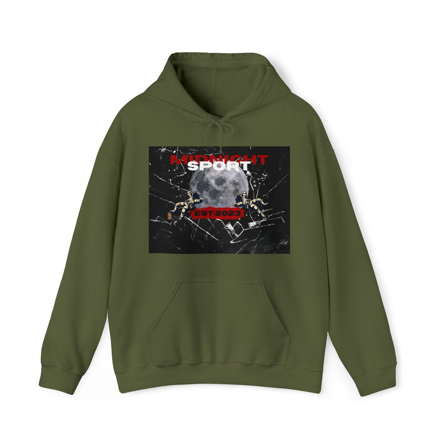 "Shattered Glass" Hooded Sweatshirt