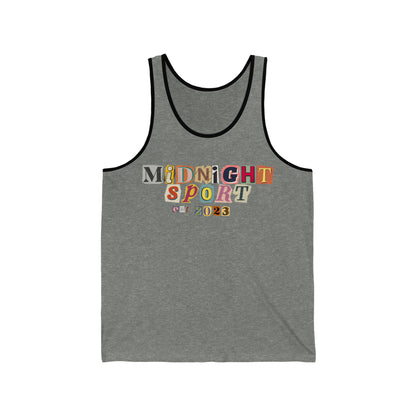"Cutout Letters" Tank-top