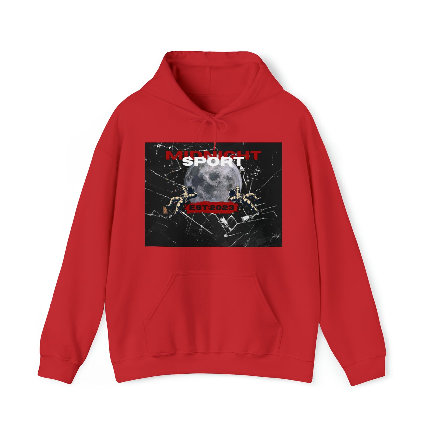 "Shattered Glass" Hooded Sweatshirt