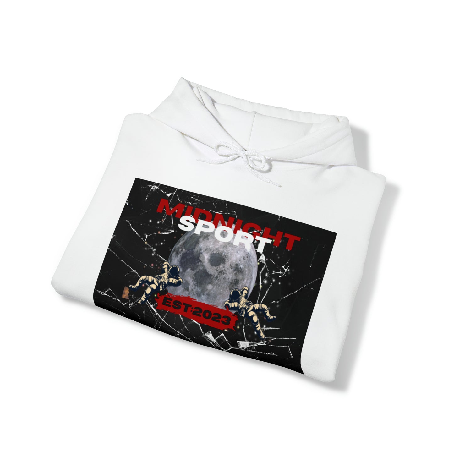 "Shattered Glass" Hooded Sweatshirt