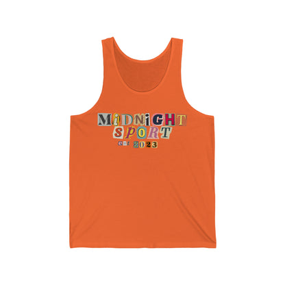"Cutout Letters" Tank-top