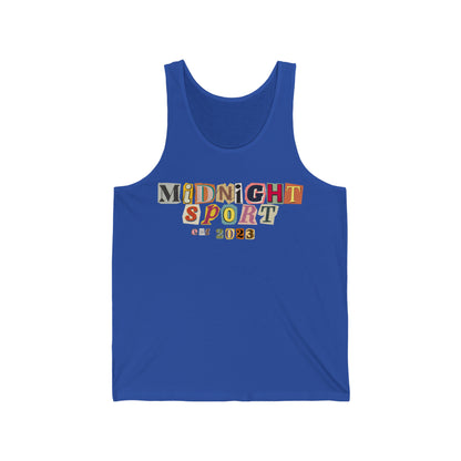 "Cutout Letters" Tank-top