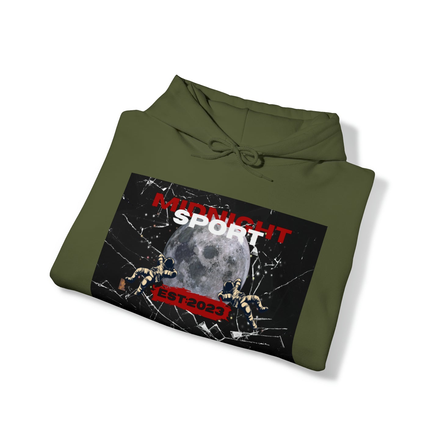 "Shattered Glass" Hooded Sweatshirt