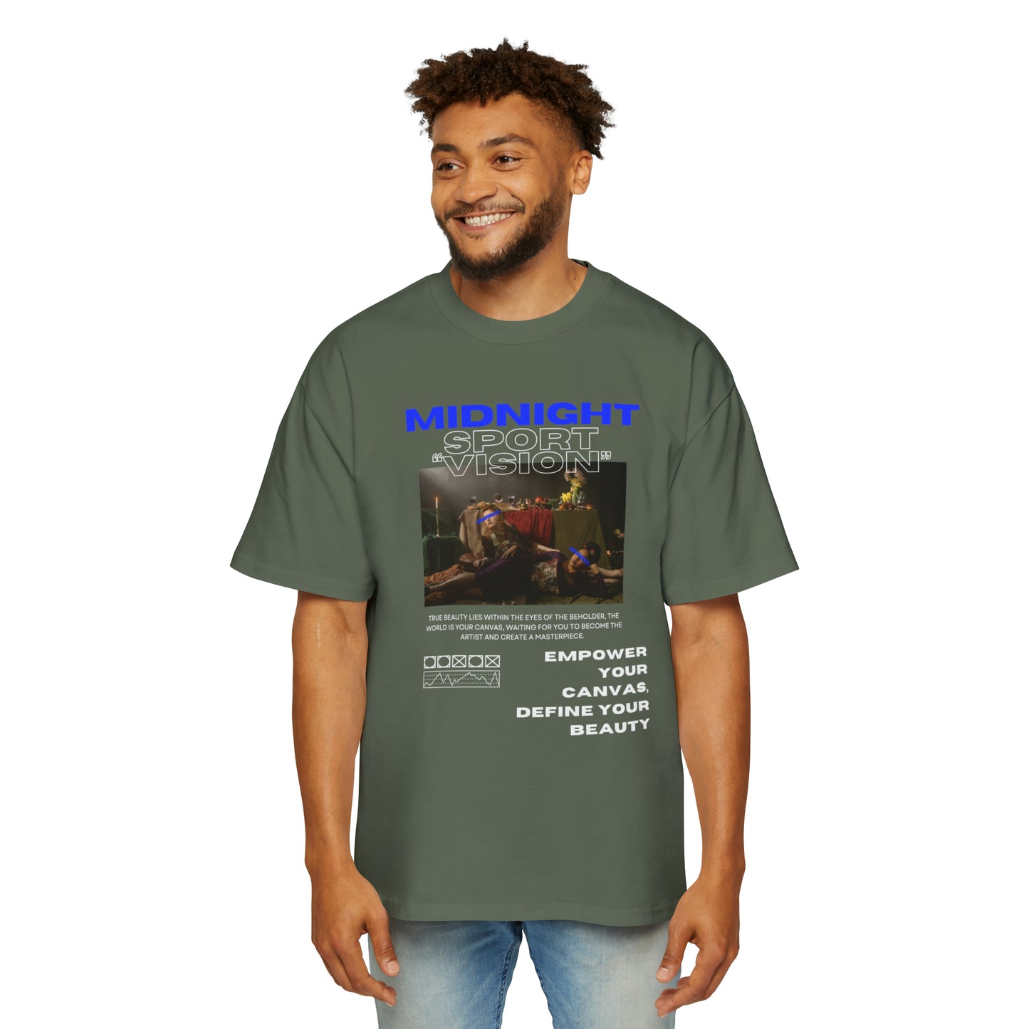 "Vision" Oversized Tee