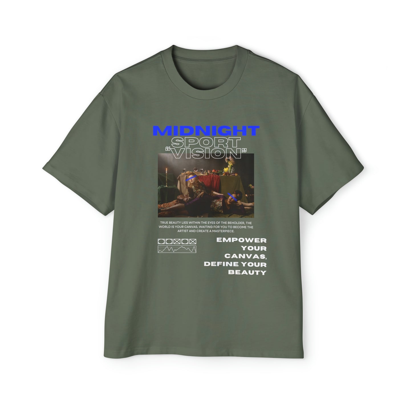 "Vision" Oversized Tee