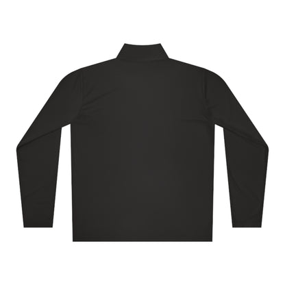 "Cutout Letters" Quarter-Zip Pullover