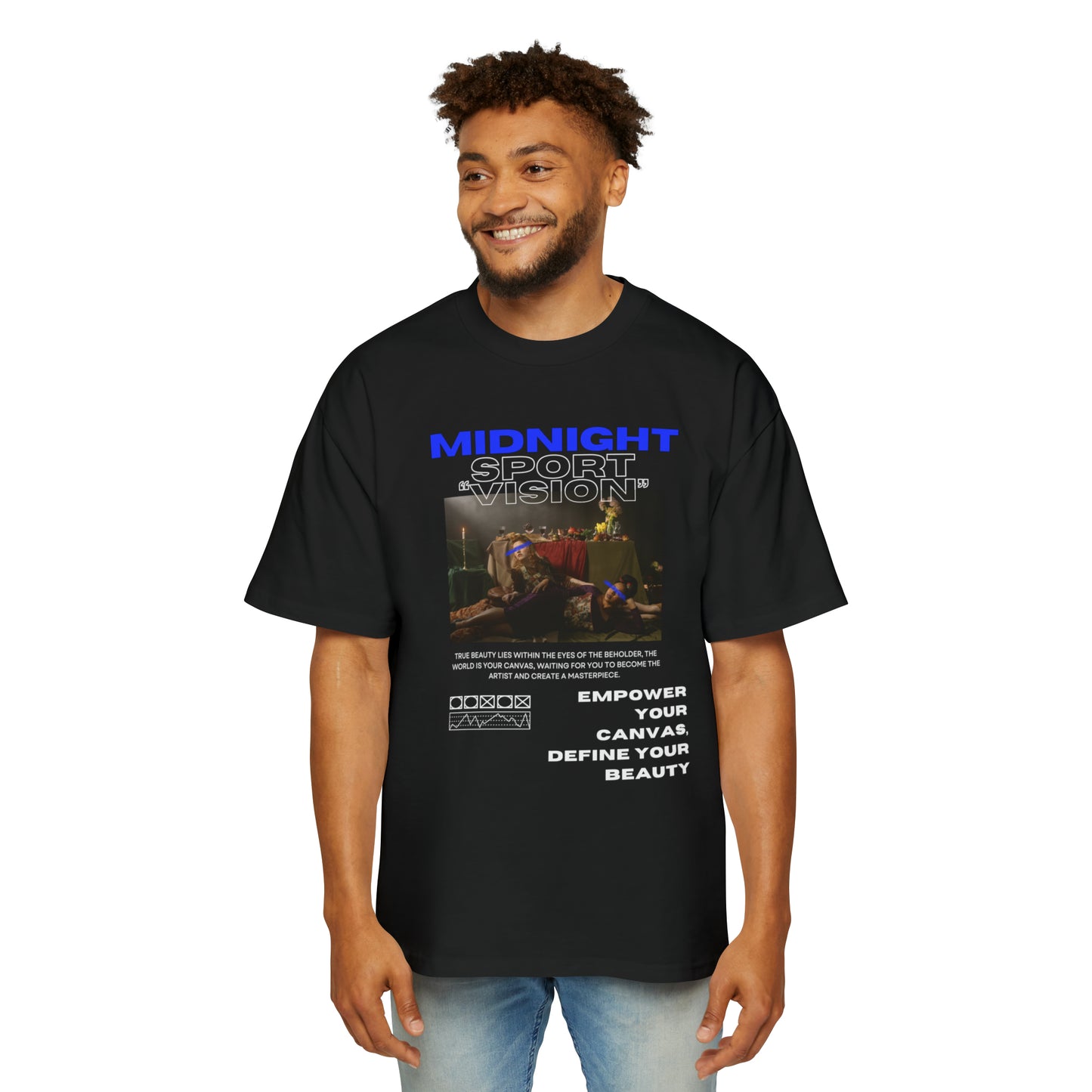 "Vision" Oversized Tee