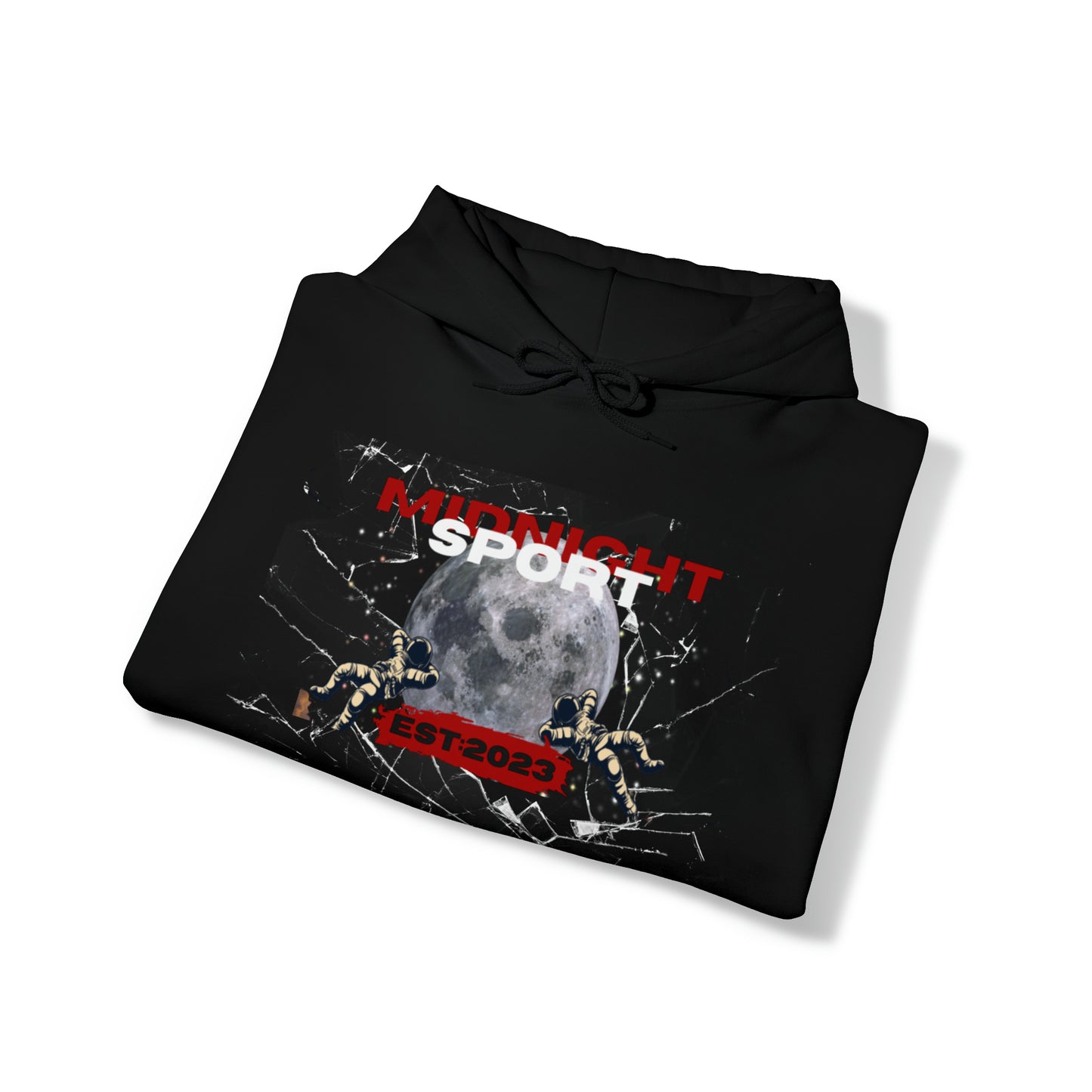 "Shattered Glass" Hooded Sweatshirt